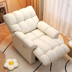 Sillón Reclinable Manual Giratorio, Sillón Mecedora Individual, Sillón Funcional para Sala de Estar, Sillón para Guardería con Comodidad Extra - Product Image 3
