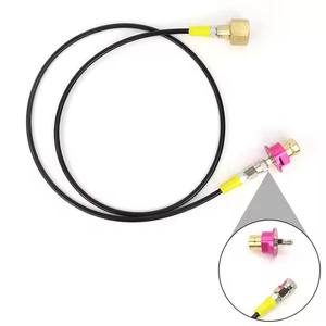 Cylindre à connexion rapide <span class=keywords><strong>Soda</strong></span> <span class=keywords><strong>Stream</strong></span> Terra DUO <span class=keywords><strong>Art</strong></span> vers adaptateur de réservoir de Co2 externe Kit de tuyau de 50 pouces avec vanne à connexion rapide - Product Image 3