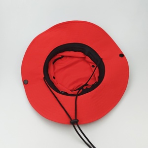 Ingrosso Unisex CustomHigh Quality stampato Logo stile secchio <span class=keywords><strong>rosso</strong></span> per gli uomini e le donne ogni giorno Casual spiaggia di usura all'aperto <span class=keywords><strong>cappello</strong></span> a secchiello - Product Image 5