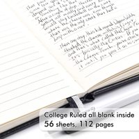 Wasserdichte PU-Lederbezug Benutzer definierte geprägte Logo-Tasche Mini-Notizbuch A6 Journal gefütterte Seiten Notizbücher Großhandel