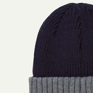 Fashionable Wholesale Luxury Winter New Arrival Breathable <b>Waterproof</b> Unisex Customizable Lightweight Solid Color Knitted <b>Beanie</b> - Product Image 5