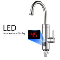 Nouveau design Robinet de chauffage instantané intelligent Contrôle manuel de la température de l'eau électrique instantanée