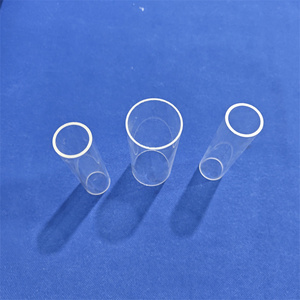 Высококачественная труба <span class=keywords><strong>Pyrex</strong></span> прозрачная боросиликатная прозрачная индивидуальная фурнитура из чистого кварца - Product Image 6
