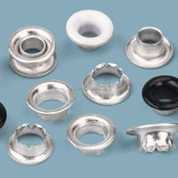 Œillets métalliques sans nickel sur mesure en gros, en acier inoxydable et laiton, couleur personnalisée, accessoires vestimentaires, étiquettes suspendues peintes
