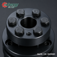 Acoplador de disco retraíble con diafragma, cuerpo de acero SS304, elemento flexible, sin holgura, gran torque, montaje sin llave para husillo de bolas, servo CNC