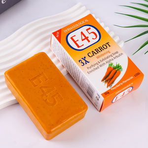 Savon <span class=keywords><strong>E45</strong></span> antibactérien blanchissant à l'extrait de carotte 250g Nettoyage en profondeur pour la peau Vente en gros d'usine en stock - Product Image 2