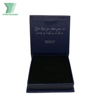 Cajas de Joyería de Papel Rígido de Lujo Reciclables, con Logotipo Personalizado, Cierre Magnético, Forro de Esponja, Materiales Reciclados