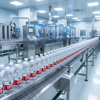 Machine de remplissage automatique de bouteilles en plastique PET personnalisée avec moteur électrique, capacité de 200 ml à 2000 ml, haute précision et économie d'énergie