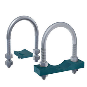 Stauff <b>U</b> Shaped Steel Pipe <b>Clamp</b> Metric 2 In 1 2 In Industrial Hydraulic Marine Use - Product Image 1