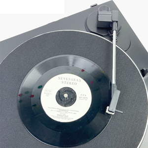 Adaptateur de tourne-disque en alliage d'aluminium personnalisé 45 tours pour disques vinyles de 7 pouces, insert de broche antidérapant avec usinage de précision - Product Image 5