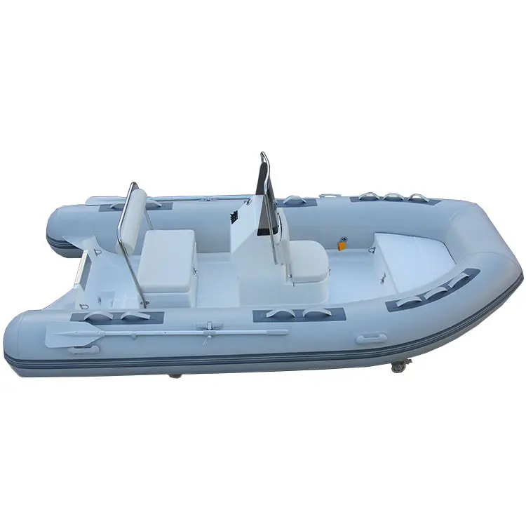 CE 7 kişi yüksek hız kaburga 390 tekne pvc/hypalon derin v sert fiberglas gövde şişme kaburga tekne ile satılık motor