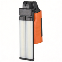 Lampe de travail compacte rechargeable à LED basse consommation avec base magnétique puissante et support portable, idéale pour garage et mécaniciens