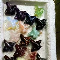 Nouveautés : Figurines de Pigeon en Cristal Sculpté de 35 mm, Adorables et Multicolores, pour Cadeau d'Halloween