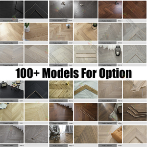 50 màu sắc tùy chỉnh rộng ván rửa đau khổ sàn gỗ Châu Âu Sồi trắng công nghiệp Gỗ cứng thiết kế sàn - Product Image 5