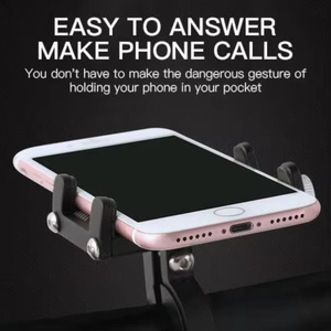 Supports de téléphone portable <span class=keywords><strong>pour</strong></span> motos, support de téléphone <span class=keywords><strong>pour</strong></span> guidon de vélo, support de téléphone <span class=keywords><strong>pour</strong></span> vélo, étanche - Product Image 2