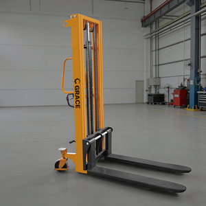 Fabrika Fiyatı 1.5 ton 2 Ton Manuel Palet İstifleyici Merdivenli Kamyon Üstü Hidrolik Palet Kaldırıcı El Tipi Palet İstifleyici - Product Image 3