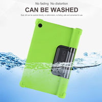 Étui en silicone avec béquille pour tablette Lenovo Yoga Tab 11 2021 YT-J706F YT-J706X 11 pouces, protection antichoc