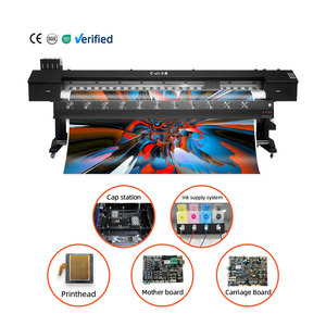 เครื่องพิมพ์อิงค์เจ็ท Eco Solvent I3200 XC90 XP600 ขนาด 1.6 ม. 1.8 ม. 3.2 ม. จากจีน สำหรับพิมพ์โปสเตอร์ ผ้าใบไวนิล และงานพิมพ์ขนาดใหญ่ - Product Image 5