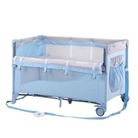 Parc de jeu métallique pliable et portable pour nouveau-nés et enfants, best-seller