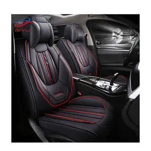 QIYU Factory Luxury 1PC Full Set Cover Car Seat Covers Universal PU Leather Seat Cushion Non-slip Protector Only 1 Seat Cover