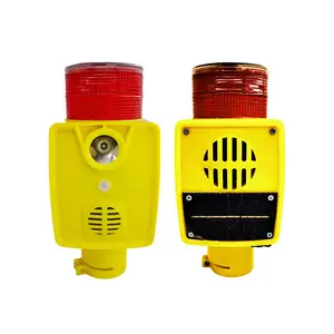 LED Solar Wild Boar Repellent Flashlight Devoice Loud Dog Voice