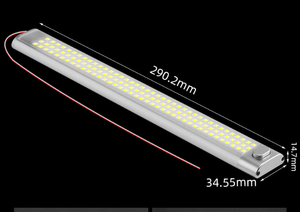 Lampe dôme de plafond 12V/24V avec interrupteur pour <span class=keywords><strong>remorque</strong></span> fermée camion RV voiture camion camping-car bateau caravane armoire luminaire intérieur - Product Image 6