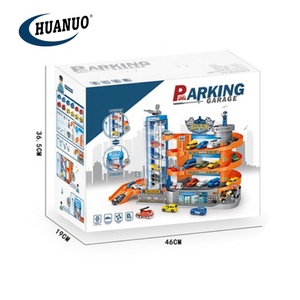 แทร็กรถของเล่นทางลาดสำหรับจอดรถในเมืองแทร็ครถปีนเขาและยกที่จอดรถของเล่นติดตามรถแข่งไฟฟ้า - Product Image 5