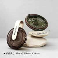 Boîte de rangement dentaire portable ronde personnalisée avec miroir, pour aligneurs et prothèses dentaires invisibles – Vente en gros