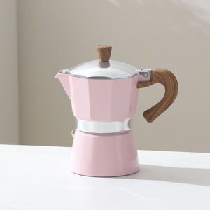 OEM Classic Premium Single Tube Mocha Maker <span class=keywords><strong>Italiana</strong></span> 1 3 6 Tazas Aluminio Espresso Moka Pot <span class=keywords><strong>Cafetera</strong></span> - Product Image 5