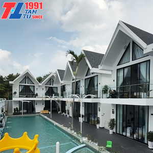 Case Prefabbricate a Forma Triangolare 20ft Casa a Telaio in Alluminio Casa Triangolare di Lusso per Hotel Casa Prefabbricata - Product Image 6