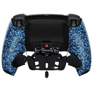 Kit de Reasignación RISE4 V3 Azul Texturizado para Control de PS5 BDM050, Placa de Actualización y Carcasa Trasera Rediseñada y 4 Botones Traseros - Product Image 4