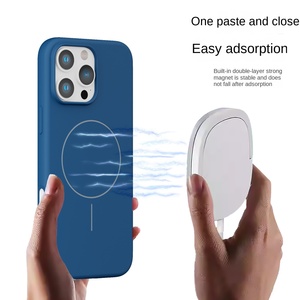 Custodia Sottile in TPU Satinato Tinta Unita con Anello Magnetico e Interno in Velluto per <span class=keywords><strong>iPhone</strong></span> 16 <span class=keywords><strong>Pro</strong></span> Max & 15 <span class=keywords><strong>Pro</strong></span> con Protezione per Fotocamera - Product Image 3