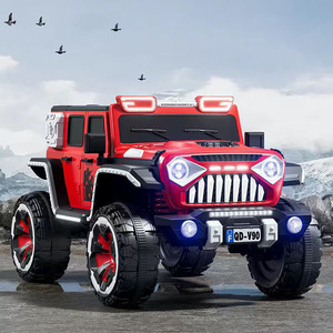 CAR70オフロードの子供用電気自動車は大人のおもちゃの車、ライドオンカー、オフロードデュアルパーソン幼児用電気自動車に座ることができます