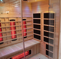 Sauna Inframerah Jauh Spektrum Penuh Rendah EMF