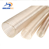 Tuyau Flexible pour conduit d'air en PU, 1 "-24", résistant à l'abrasion, pour la poussière et le travail du bois