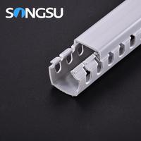 Ce Durable Wiring Schlitz kanal größe/Trunking Slot Feuerfester PVC-Elektrokabel kanal