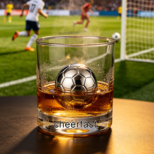 Bolas <span class=keywords><strong>de</strong></span> Whisky con Diseño <span class=keywords><strong>de</strong></span> Balón <span class=keywords><strong>de</strong></span> Fútbol, Reutilizables, <span class=keywords><strong>de</strong></span> Acero Inoxidable 304, Tamaño <span class=keywords><strong>Grande</strong></span>, a Precio Descontado, a Prueba <span class=keywords><strong>de</strong></span> Fugas, Aptas para Congelador - Product Image 3