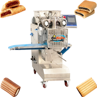 Machine électrique automatique en acier inoxydable pour l'extrusion de barres de figues, la fabrication de barres de dattes et la découpe de biscuits enrobés