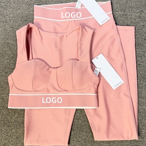 Nuovo Design Estivo, Gilet Sportivo Senza Maniche alla Moda, Completo Yoga a Vita Alta per Fitness, Tuta Aderente da Donna, Marca AIL - Product Image 3