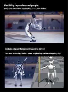 Robot Humanoide Unitree G1 Boxing EDU, Robot Deportivo con IA, Robot de Captura de Movimiento para Entrenamiento, para Universidades y Laboratorios de Investigación - Product Image 3