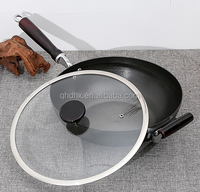 20cm 22cm 24cm 26cm 28cm Couvercle rond en verre trempé de type G pour pot rond