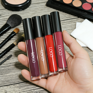 Lipstik Cair Matte Tahan Air 6.5g, Pigmentasi Tinggi 53 Warna, Vegan, Mineral, Logo Kustom, Label Pribadi Wanita, Grosir - Product Image 1