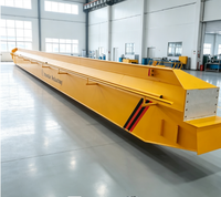 Pont roulant monopoutre LDA de 20 tonnes, portée personnalisée de 19,5 m, pour levage industriel en usine