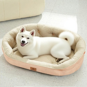 Grosir <span class=keywords><strong>Sofa</strong></span> hewan peliharaan dapat dicuci tempat tidur anjing nyaman dengan penutup yang dapat dilepas untuk hewan peliharaan Besar Sedang Kecil - Product Image 2