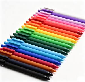 Stylo Gel Rétractable Couleurs Vives Effet Peinture Pulvérisée – Stylo Signature Promotionnel Personnalisable avec Logo – Cadeau d'Entreprise ou Étudiant - Product Image 1