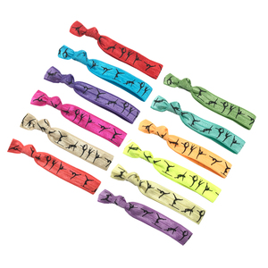 Cinta Elástica Plegable de 100 Yardas y 15 mm con Estampado Deportivo para Gimnasia, Yoga, Lazos para el Cabello, Pulseras y Regalos para Niñas - Product Image 6