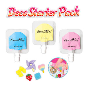 Kit de colle à crème fouettée crème <span class=keywords><strong>Deco</strong></span> Den Sweet Craft Studio avec breloques, bricolage pour <span class=keywords><strong>coque</strong></span> de téléphone portable, pour les 6 ans et plus - Product Image 4