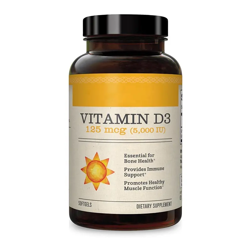 Supplements Strong Bone Calcium Magnesium Vitamin K2 Vitamin D3 Softgel Capsules