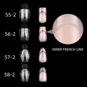 Attrezzo per Estensione Unghie, Linea Francese Interna, Dual Form, Logo Personalizzato, Dual Form 2-in-1 per Sandwich, Tip Unghie - Product Image 5