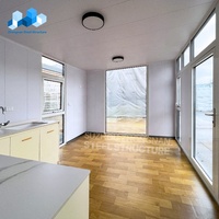 Maison Conteneur Tiny Préfabriquée Mobile Zhongnan Détachable Sur Mesure de Luxe avec Toilettes et Cuisine Portables pour l'Australie